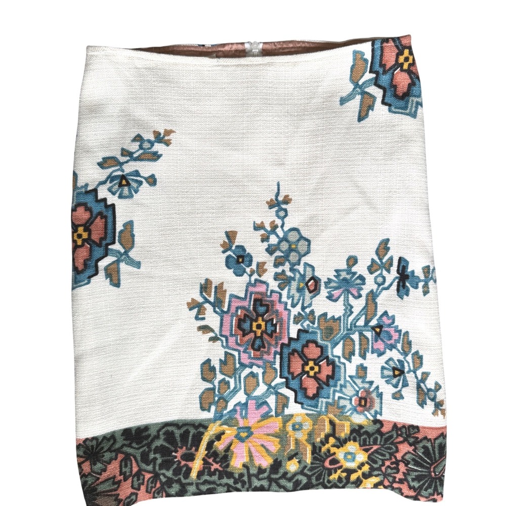 Dries Van Noten floral mini skirt 38